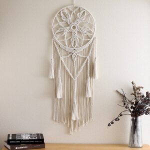 Dreamcatcher macrame treo tường size 30*95cm